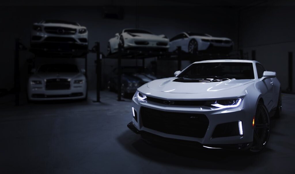 Car with financial documents for auto loan