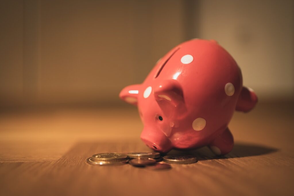 Person showing income documents for personal loan application